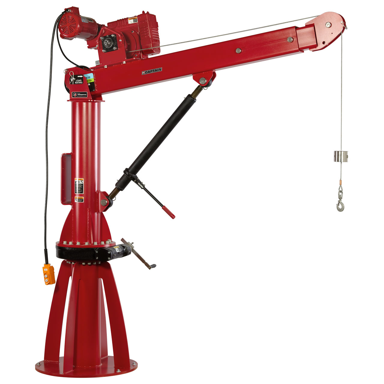 Thern 5FT40 Captain 4000 Stationary Davit Crane Questions & Answers