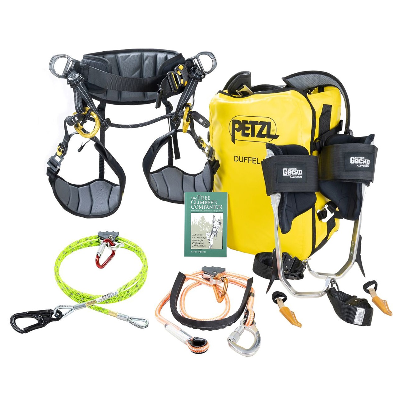 What size waist is medium? And the rope on the saddle you tie into, is there any cable inside it?