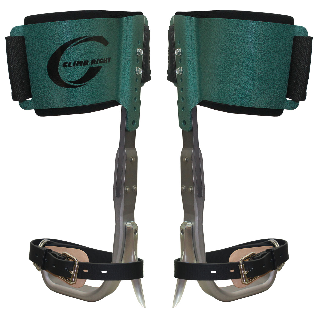 Climb Right Aluminum Climbing Spurs & Ultra Lite Aluminum Pads Questions & Answers