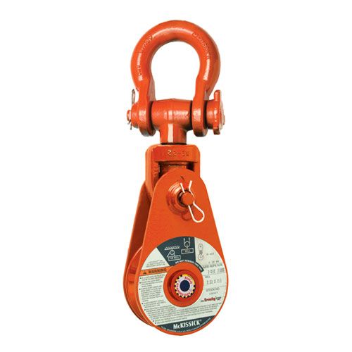 Crosby 435 8" BB Snatch Block w/ Shackle - 25 Ton WLL - #208954 Questions & Answers