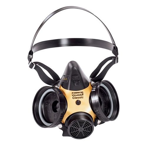 MSA Comfo Classic Half-Mask Respirator - Size Large - #808073 Questions & Answers
