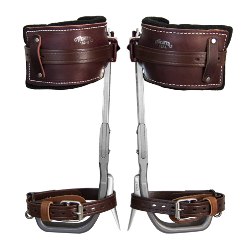 Climb Right Aluminum Climbing Spurs & Shin Cup Pads Questions & Answers