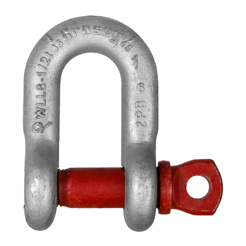 Crosby 1/2" G-210 Screw Pin Chain Shackle - 2 Ton WLL - #1019230 Questions & Answers