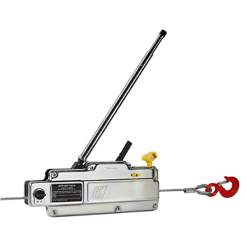 Tractel T532D 8,000 lbs Griphoist-Tirfor w/ 30ft of 5/8" Maxiflex Cable Questions & Answers