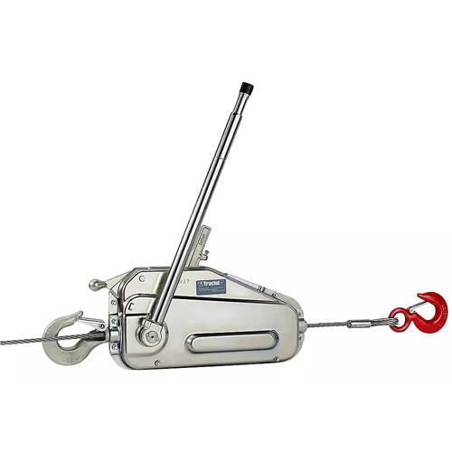 Tractel TU17 2,000 lbs Griphoist-Tirfor w/ 30ft of 5/16" Maxiflex Cable Questions & Answers