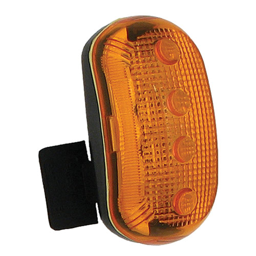 Delta Plus Hard Hat Safety Light - Amber LED Questions & Answers