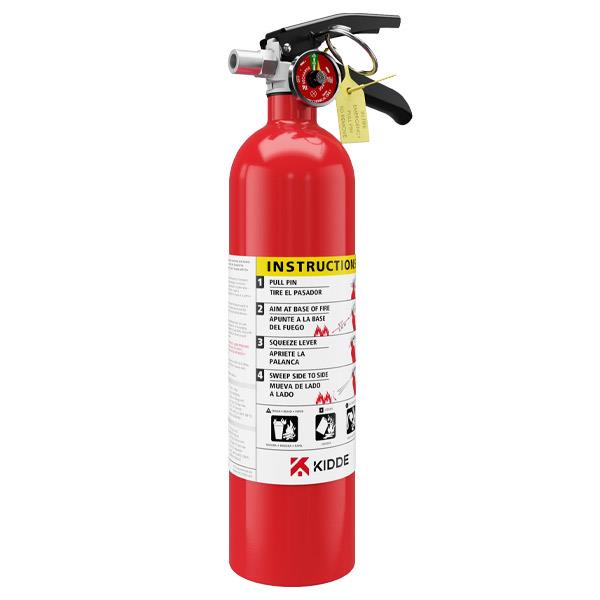 Kidde 2.5 lbs Pro Line ABC Fire Extinguisher w/ Vehicle Bracket Questions & Answers