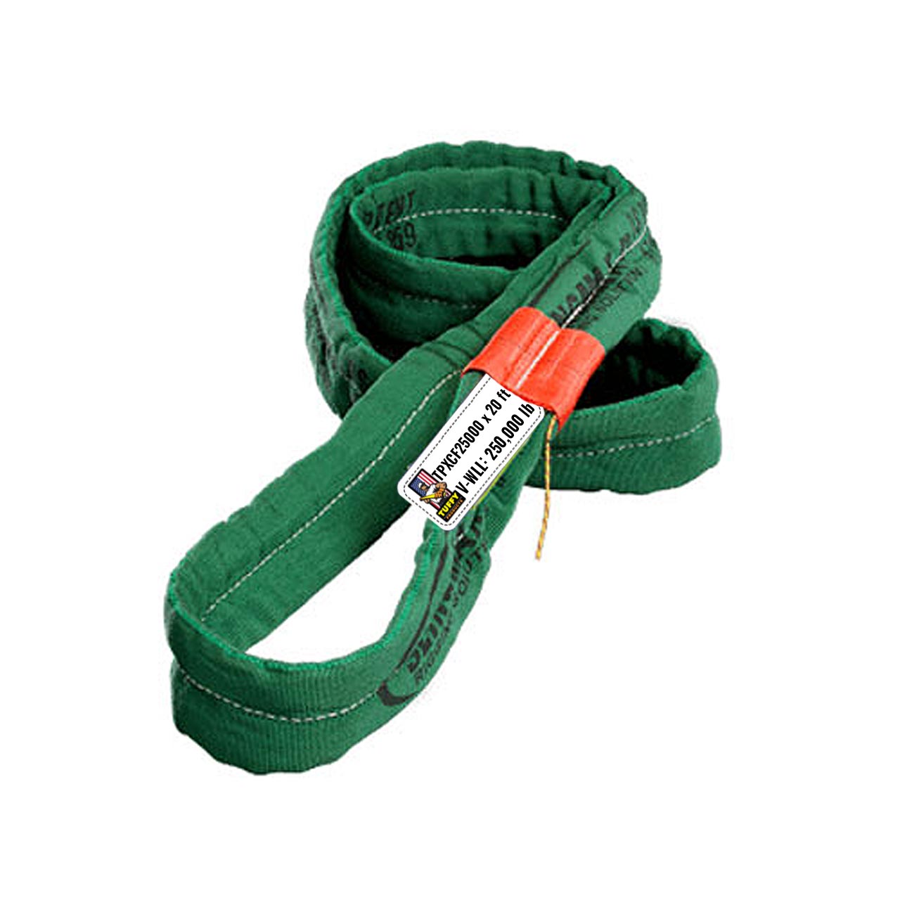 Slingmax Twin-Path Extra Covermax TPXCF25000 20' Synthetic Round Sling - 250,000 lbs. WLL Questions & Answers