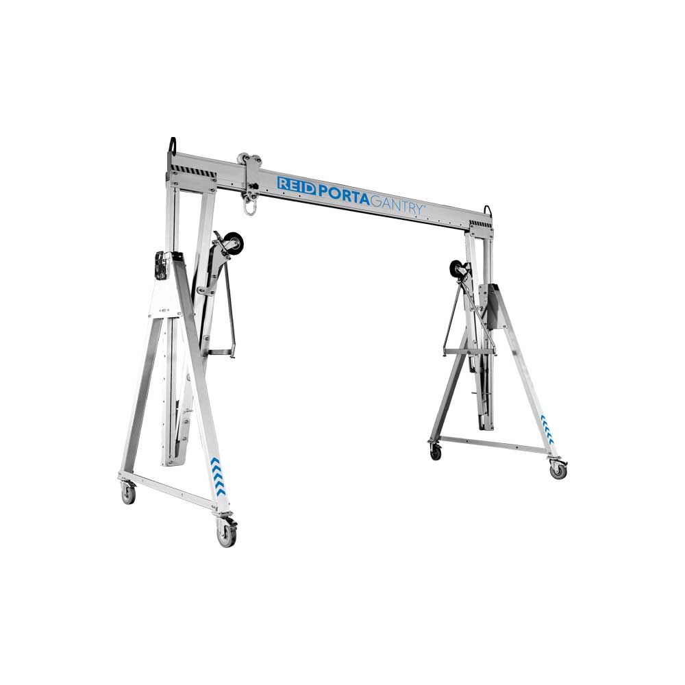 REID PORTAGANTRY System | 4400 lbs Capacity | Small Frame | 9' 10" Beam Length Questions & Answers