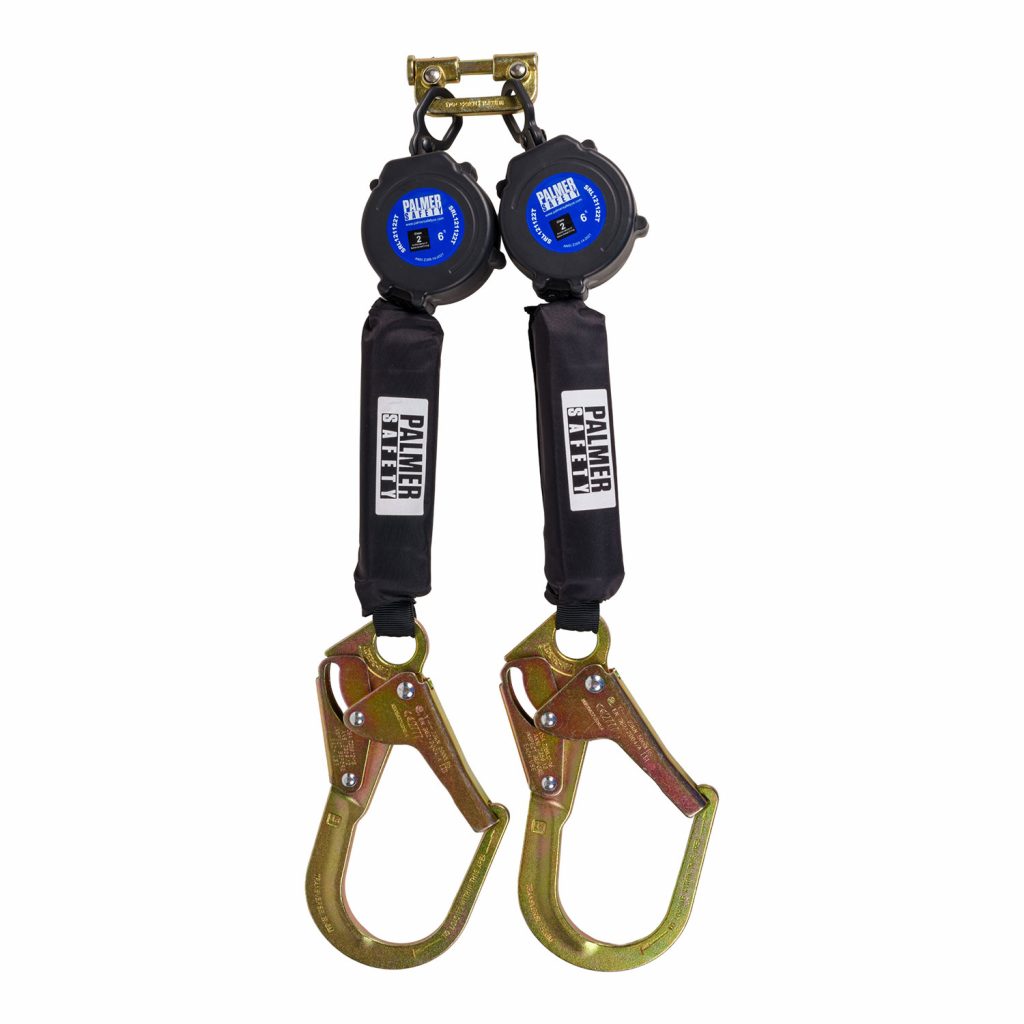 Palmer Safety Class 2 6 ft MicroBeast Edge Twin-Leg Web SRL w/ Rebar Hooks Questions & Answers